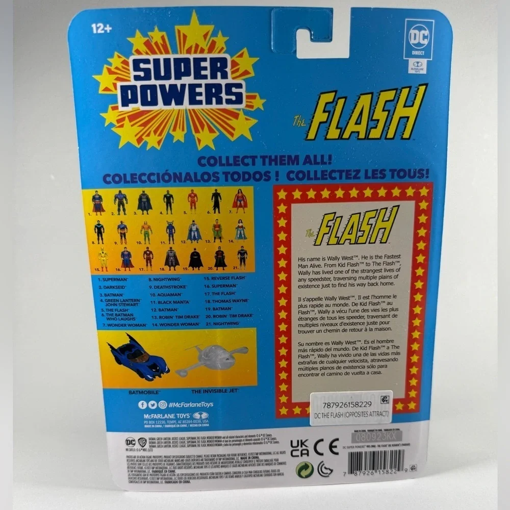 New McFarlane DC Super Powers Flash (Opposite Attract)
